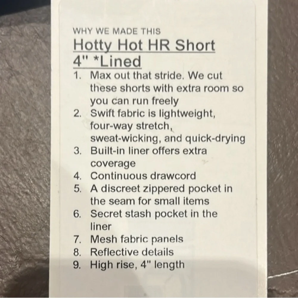 lululemon athletica Women's Blue Shorts - Picture 3 of 4